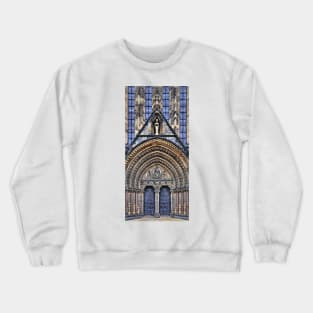 Entrance St Mary's Cathedral Edinburgh - Scottland Crewneck Sweatshirt